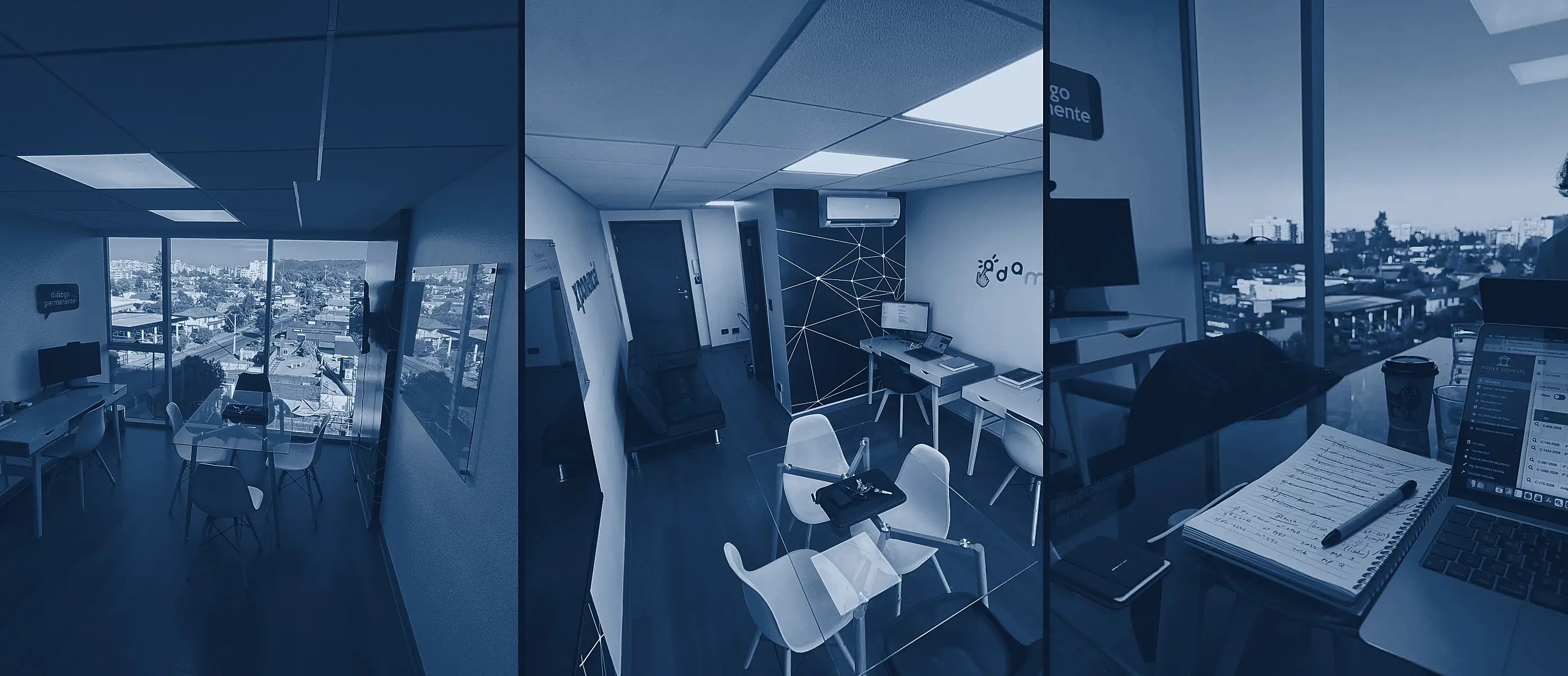 Oficinas de R&V Soluciones Legales en el Edificio K Business Center, Temuco